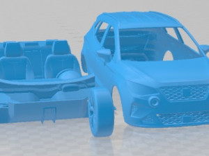 Seat Arona 2022 Printable Car 3D प्रिंट मॉडल