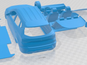Seat Arona 2022 Printable Car 3D प्रिंट मॉडल