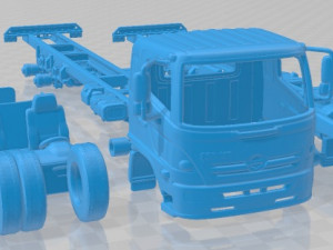 Hino 500 FC 2020 Printable Truck 3D Print Model