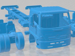 Hino 500 FC 2020 Printable Truck 3D Print Model