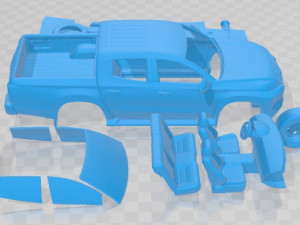 Mitsubishi L200 2019 Printable Car 3D प्रिंट मॉडल