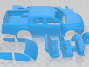 Mitsubishi L200 2019 Printable Car 3D Print Model
