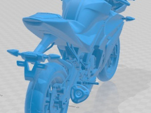 Yamaha YZF R 125 Printable Motorbike Modèles 3D en vedette