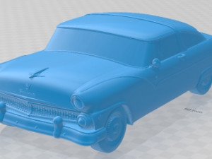 Crown Victoria 1955 Printable Car Modèles 3D en vedette