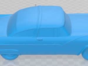 Crown Victoria 1955 Printable Car Modelo de Impressão 3D
