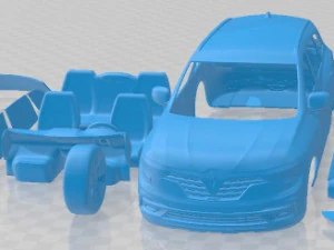 Renault Koleos 2020 Printable Car 3D Print Model