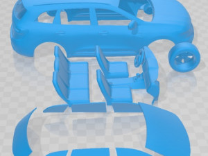 Renault Koleos 2020 Printable Car 3D Print Model