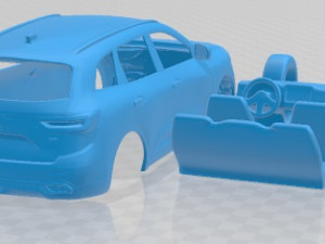 Renault Koleos 2020 Printable Car 3D Print Model