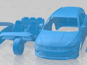 Fiat Tipo Station Wagon 2021 Printable Car 3D Print Model
