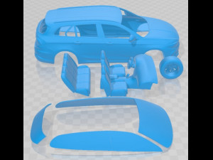 Fiat Tipo Station Wagon 2021 Printable Car 3D Принт Модель