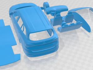Fiat Tipo Station Wagon 2021 Printable Car 3D Принт Модель