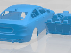 Jaguar XE 2020 Printable Car 3D Druckmodell