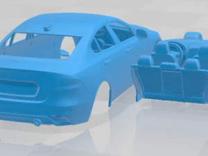 Jaguar XE 2020 Printable Car 3D Print Model