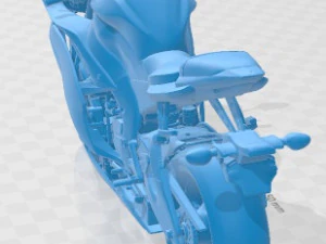 Yamaha YZF R6 Printable Motorbike 3D Print Model