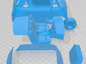 Fiat Topolino 2023 Printable Car Modelo de Impressão 3D