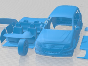 SsangYong Rexton 2014 Printable Car 3D Print Model