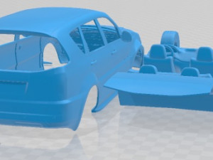 SsangYong Rexton 2014 Printable Car Modelo de Impressão 3D