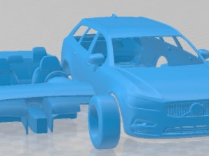 Volvo V90 Cross Country 2020 Printable Car Model do druku 3D