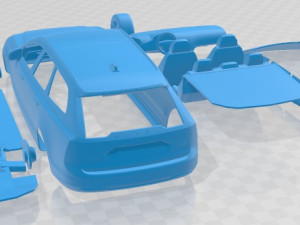 Volvo V90 Cross Country 2020 Printable Car Model do druku 3D