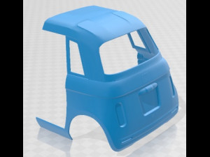 Fiat Topolino 2023 Printable Car Model do druku 3D