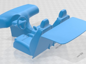 Fiat Topolino 2023 Printable Car Model do druku 3D