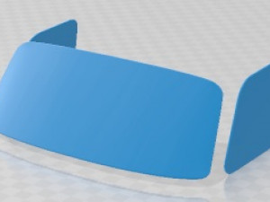 Transit PanelVan 1978 Printable Van 3D Print Model