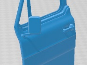 Transit PanelVan 1978 Printable Van 3D Print Model