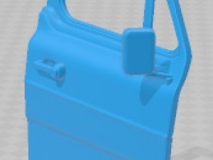 Transit PanelVan 1978 Printable Van 3D Print Model