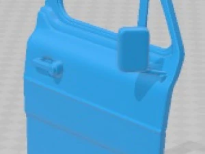 Transit PanelVan 1978 Printable Van 3D Print Model
