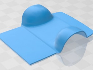 Fiat 850 Printable Car 3D 프린트 모델