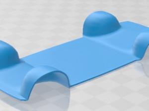 Fiat 850 Printable Car 3D 프린트 모델
