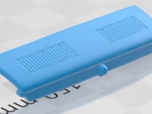 Fiat 850 Printable Car 3D 프린트 모델