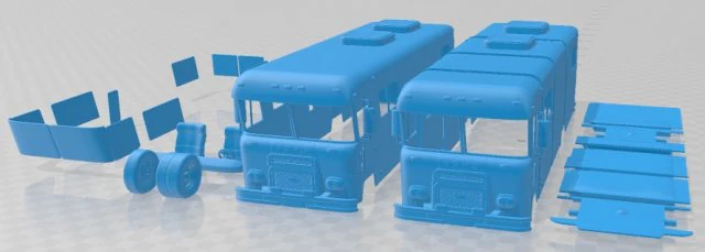 Condor 2 1971 Printable Motorhome 3D Print Model .c4d .max .obj .3ds .fbx .stl .blend 