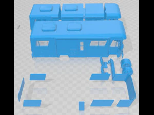Condor 2 1971 Printable Motorhome 3D Print Model