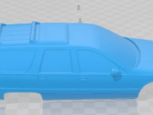 Buick Roadmaster Wagon 1991 Printable Body Car 3D Print Model