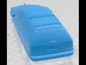 Buick Roadmaster Wagon 1991 Printable Body Car Modelo de Impressão 3D