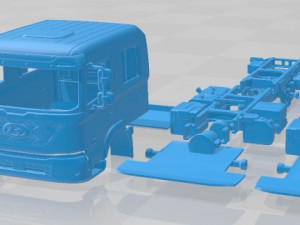 Hyundai Pavise Double Cab 2019 Printable Truck Model Cetak 3D