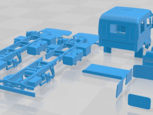 Hyundai Pavise Double Cab 2019 Printable Truck 3D-Druckmodell