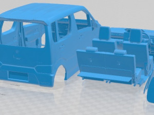 Suzuki Wagon R Stingray Hybrid 2021 Printable Car 3D-Druckmodell