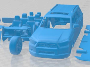 Toyota 4Runner 2011 Printable Car 3D Print Model