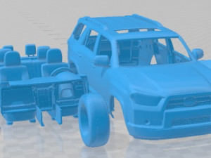 Toyota 4Runner 2011 Printable Car 3D प्रिंट मॉडल