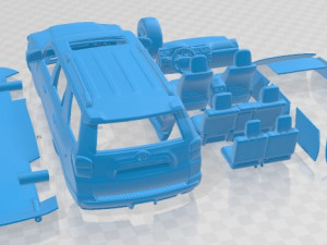 Toyota 4Runner 2011 Printable Car 3D प्रिंट मॉडल