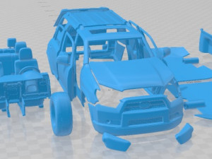 Toyota 4Runner 2011 Printable Car Modelo de Impressão 3D