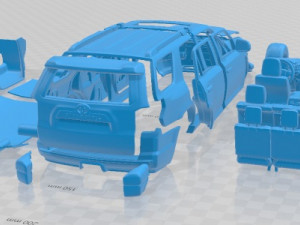Toyota 4Runner 2011 Printable Car Modelo de Impressão 3D