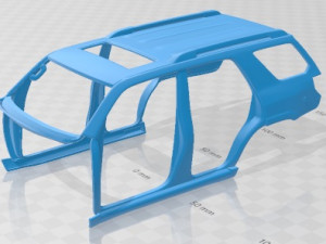 Toyota 4Runner 2011 Printable Car Modelo de Impressão 3D