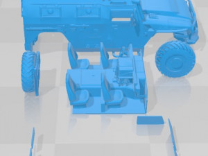 Gaz Tiger M 23115 Printable Car 3D-Druckmodell