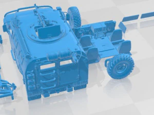 Gaz Tiger M 23115 Printable Car 3D Print Model
