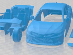 Toyota Camry LE Hybrid 2023 Printable Car 3D Print Model