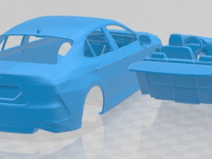Toyota Camry LE Hybrid 2023 Printable Car 3Dプリントモデル