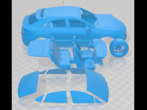 Porsche Cayenne GTS Coupe 2020 Printable Car Modelo de Impressão 3D